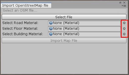 Import OpenStreetMap GUI