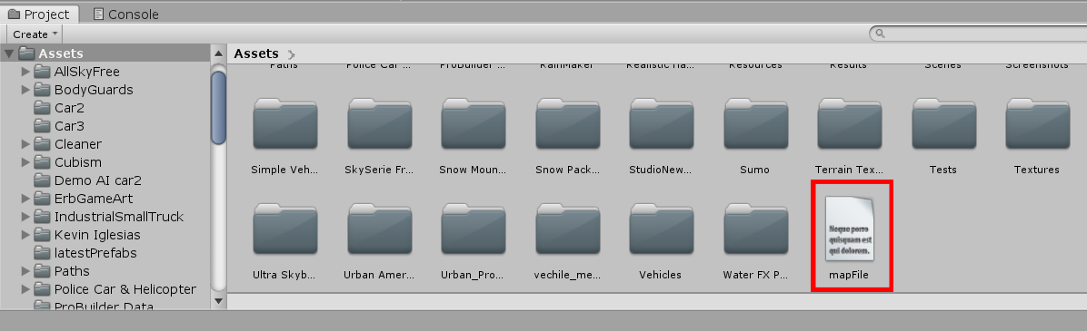 OpenStreetMap file in unity